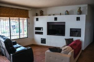Popular Restaurant and Residence for Sale in Loreto, Baja Sur: Living room at Sabor