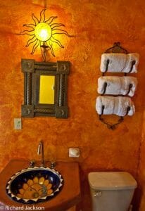 Hacienda Style Mexican Home in Loreto guest bath 1