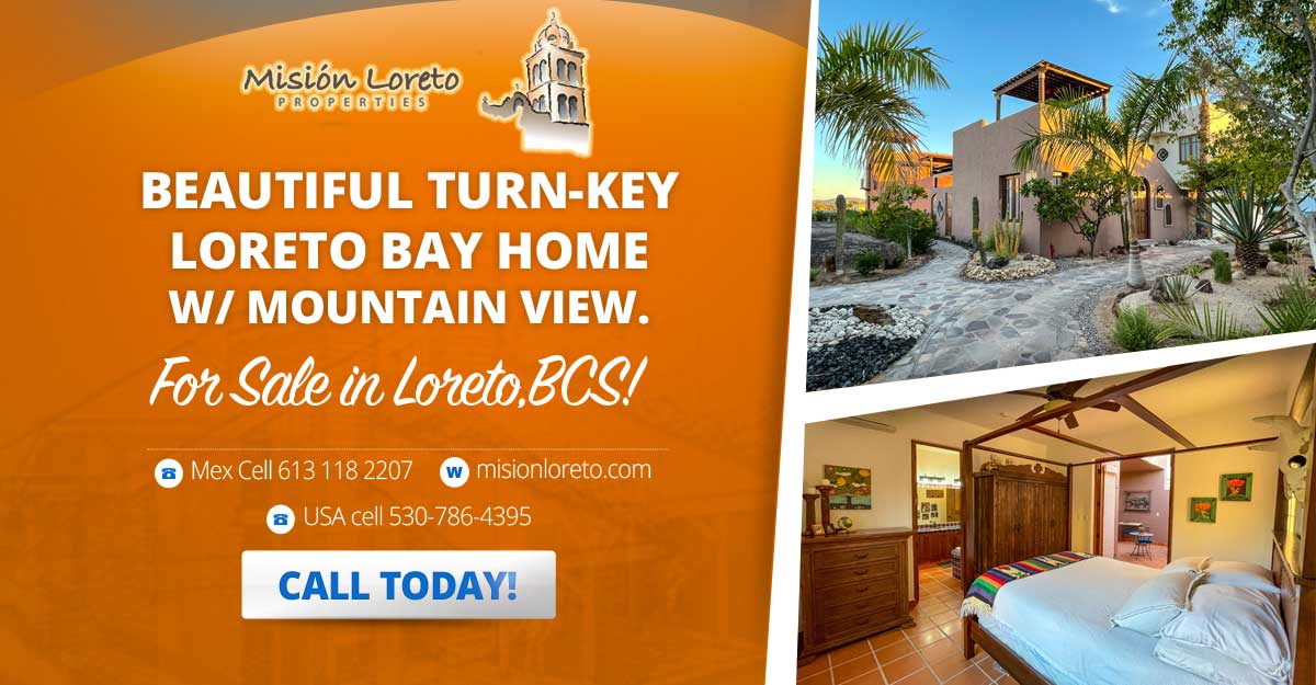 Beautiful Turn-key Loreto Bay Home Banner Ad