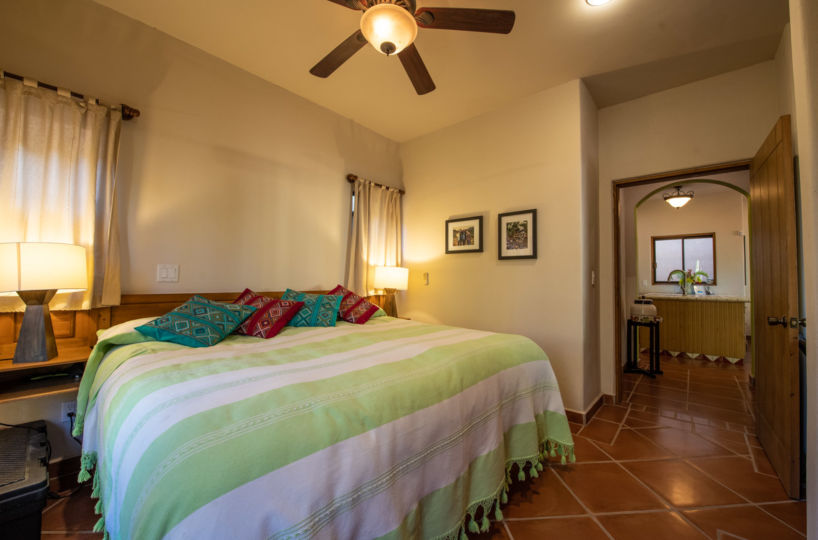 One of a Kind Colonial Home With Pool & Casita in Loreto: Casita bedroom