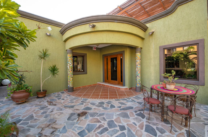 One of a Kind Colonial Home With Pool & Casita in Loreto: Casita entrance