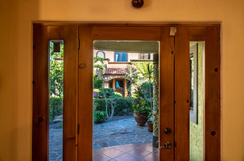 One of a Kind Colonial Home With Pool & Casita in Loreto: Casita front door