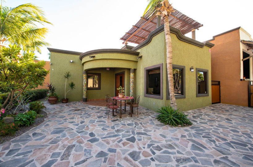 One of a Kind Colonial Home With Pool & Casita in Loreto: Casita front door