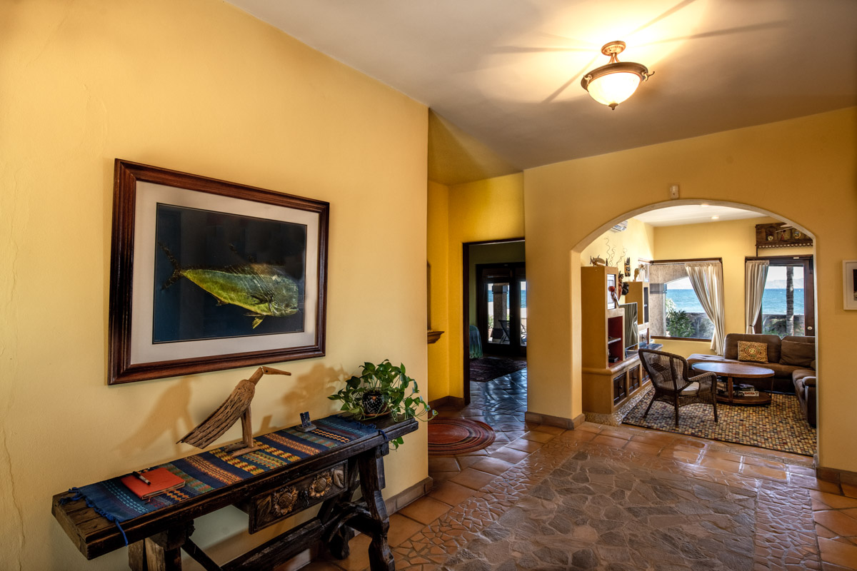 One of a Kind Colonial Home With Pool & Casita in Loreto: Entry