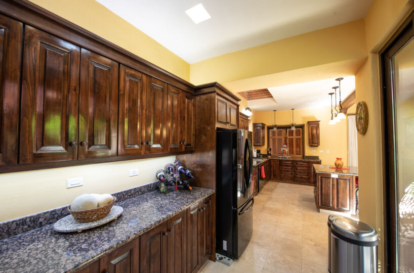 Gorgeous Custom Four Bed/Three Bath Home: looking into kitchen from pantry.