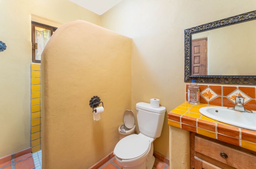 Two bed Two bath home with a large walled yard.
