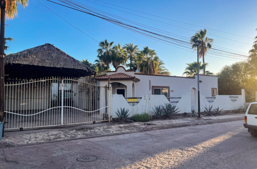 Charming Three-Bedroom Home Near the Marina in Loreto: Mision Loreto Properties Mexican Cell 044 613 116 6827 ~ USA cell 530-786-4395